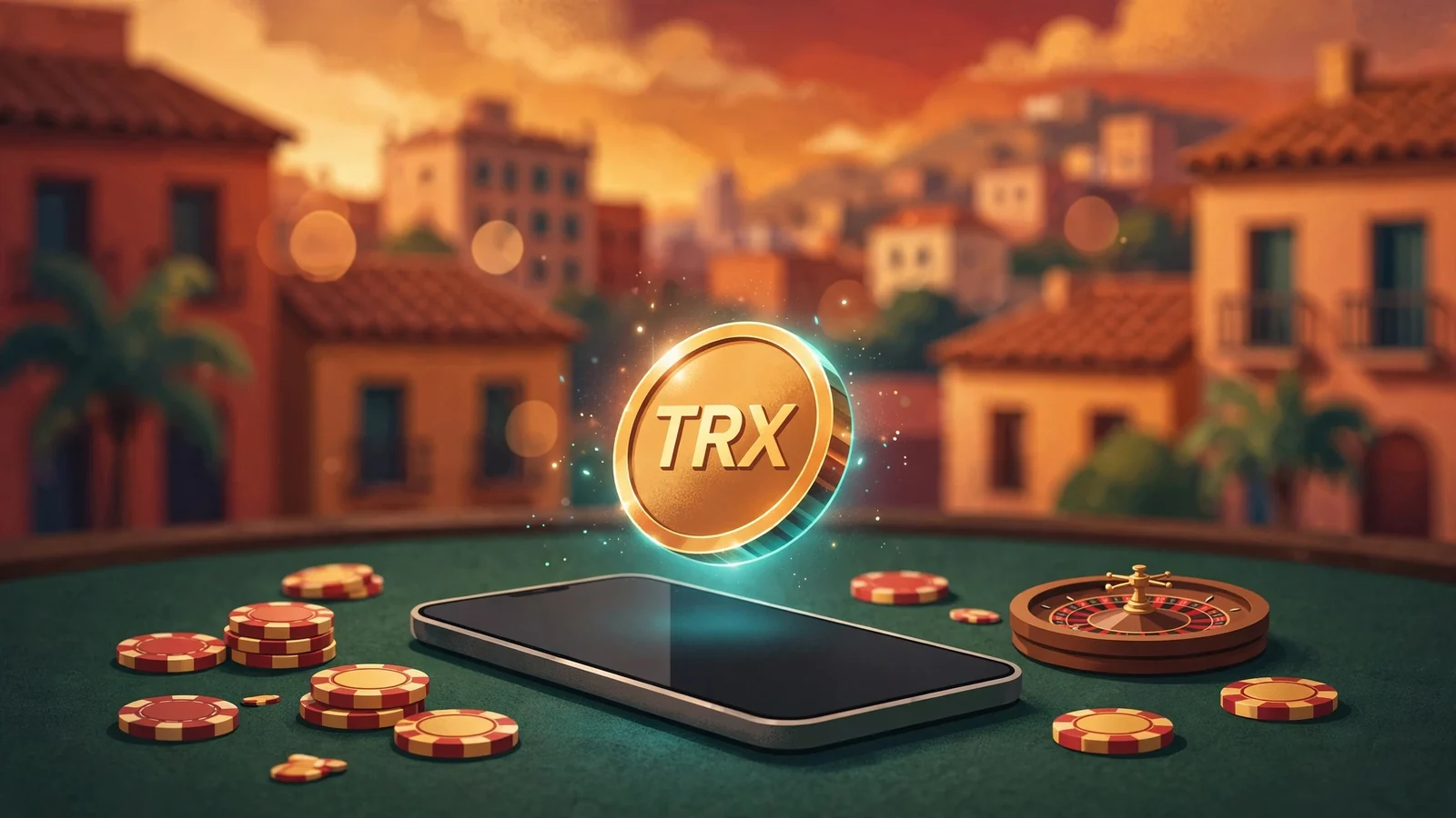 Casinos online que aceptan TRX: qué permite España